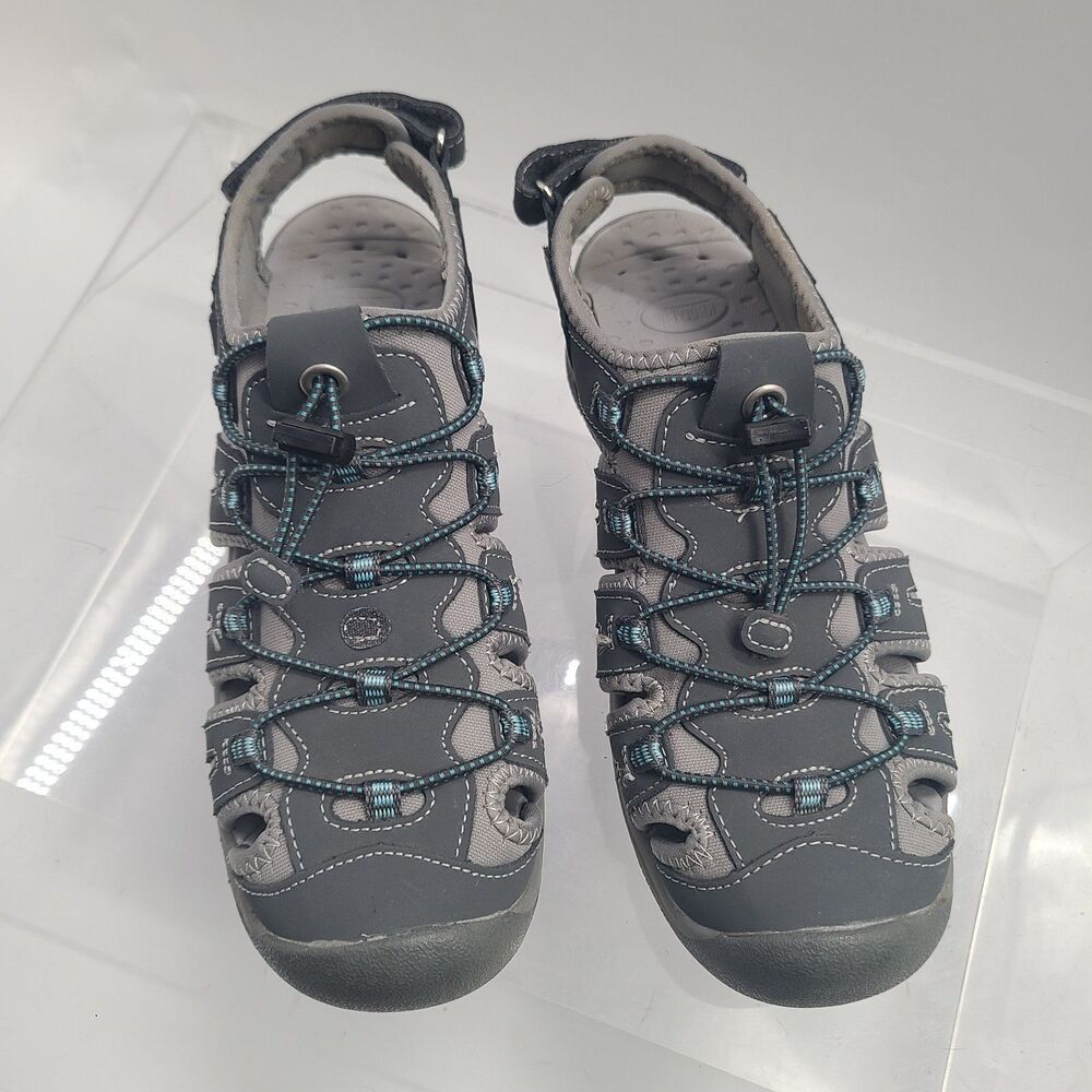 Khombu Crystal Grey River / Hiker Sandals Water Ready Size Women's 8M